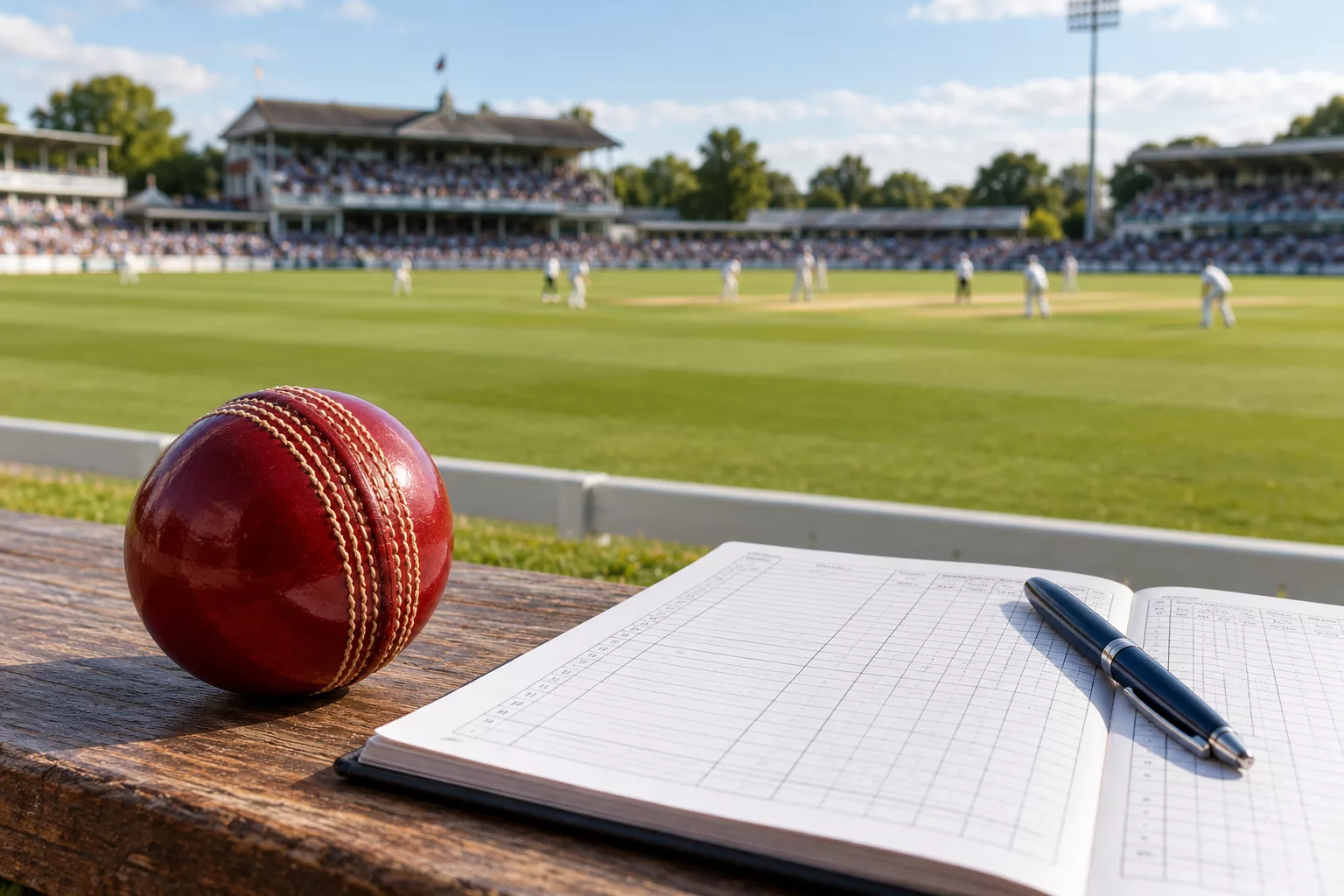 220 Patti editorial illustration: Cricket Formats and Scorecards